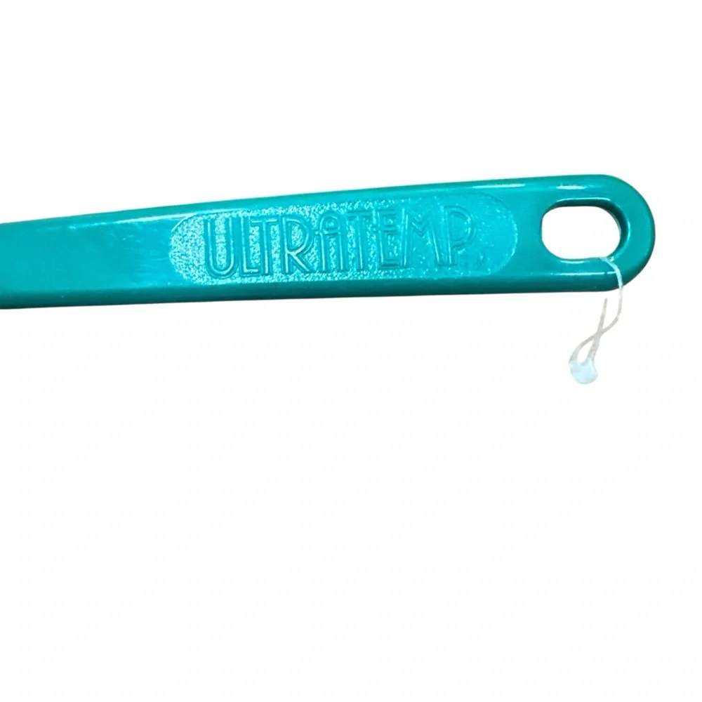 Robinson Ultratemp Green Serrated Spatula Flipper Turner #2104 - Made in USA